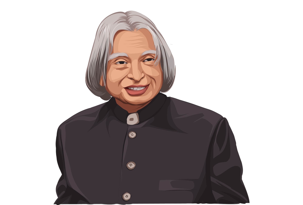 A Vector img of A.P.J Abdul Kalam
